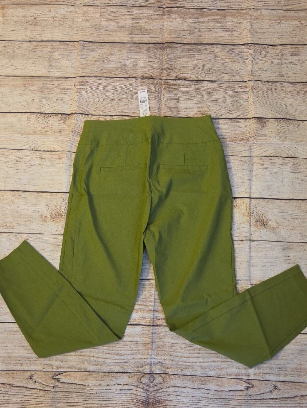 NWT!New York & Company Women’s Green “The Whitney” High Waisted Ankle Pants. - Picture 4 of 4